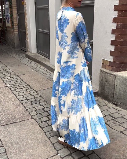 Ophelia - Long Flowy Dress - Alira - Boutique