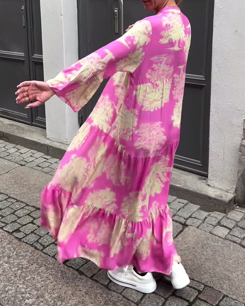 Ophelia - Long Flowy Dress - Alira - Boutique
