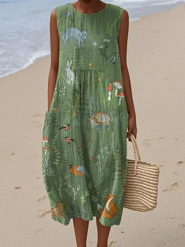 Paula | Effortless Midi Dress - Alira - Boutique