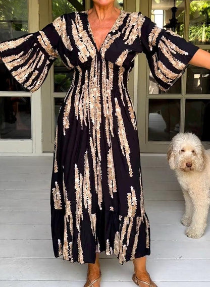 Macey | Timeless Print Maxi
