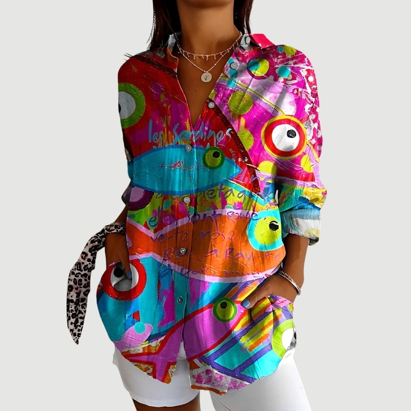 Karla | Artistic Bloom Blouse
