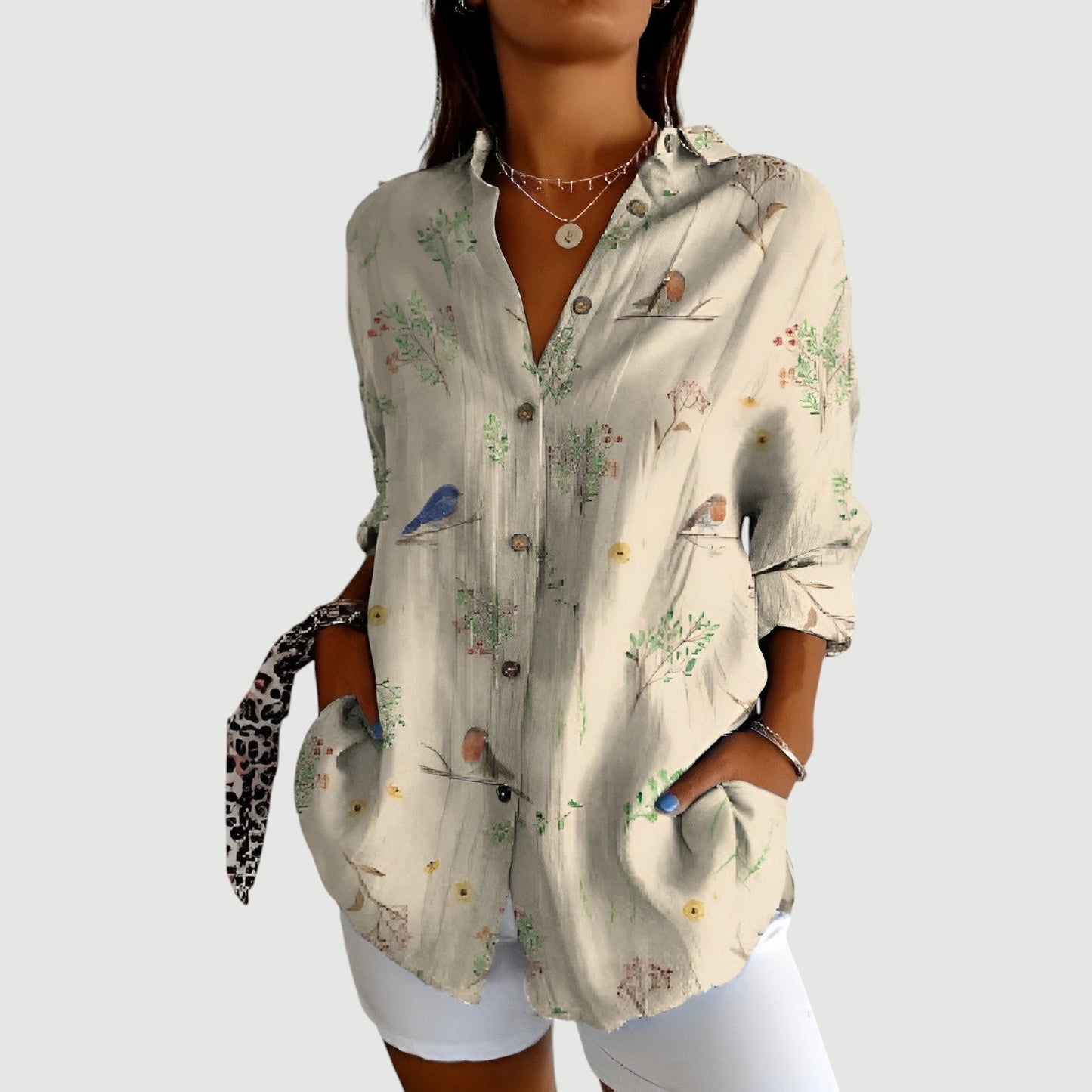 Ronja | Artistic Bloom Blouse