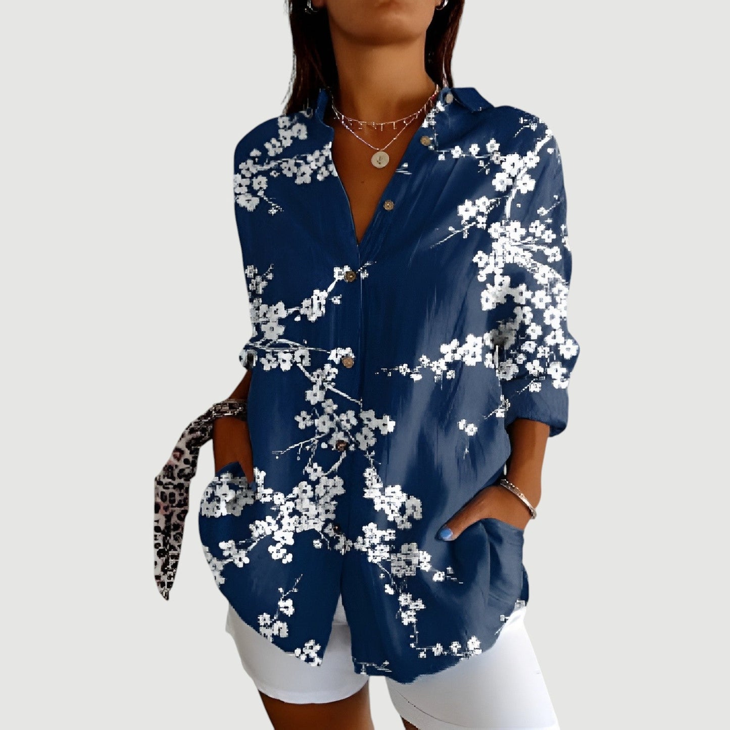 Viola | Artistic Bloom Blouse