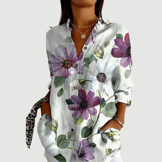 Silje | Artistic Blossom Blouse