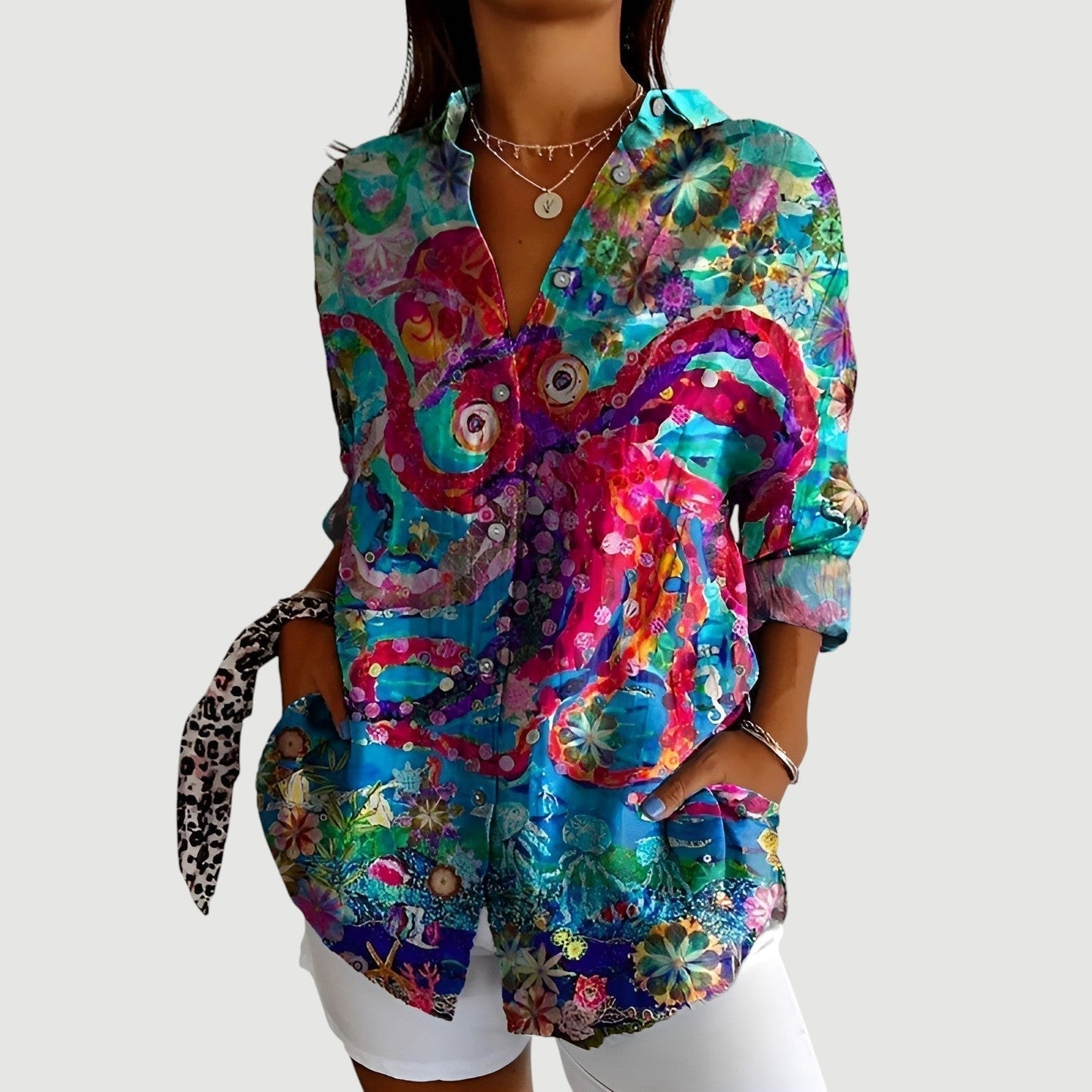 Agnes | Artistic Bloom Blouse