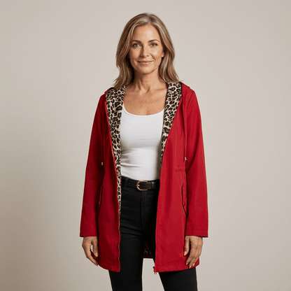 Reversible Hooded Coat - Alira - Boutique