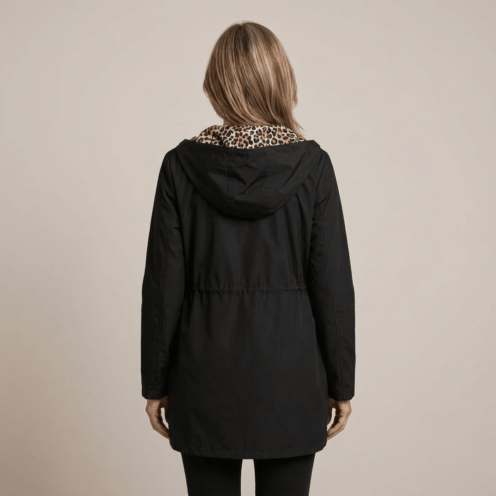 Reversible Hooded Coat - Alira - Boutique