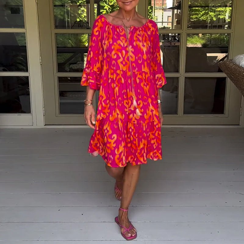 Rica - Relaxed Printed Dress - Alira - Boutique