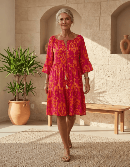 Rica - Relaxed Printed Dress - Alira - Boutique