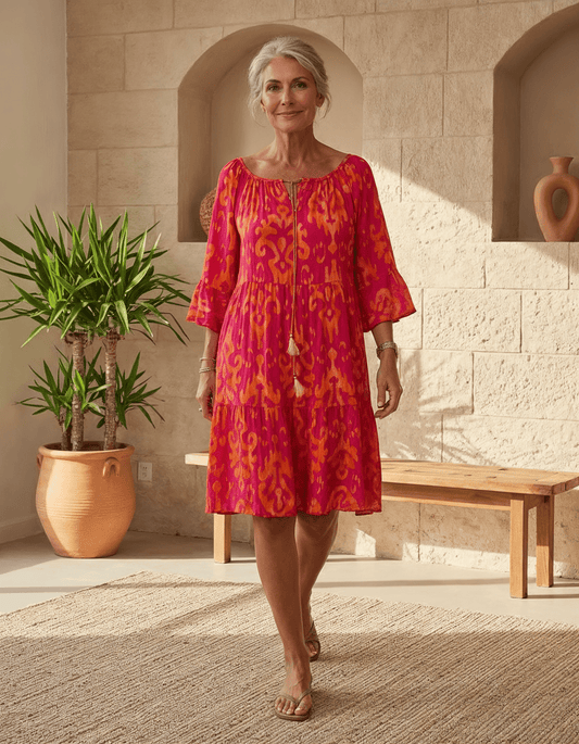 Rica - Relaxed Printed Dress - Alira - Boutique