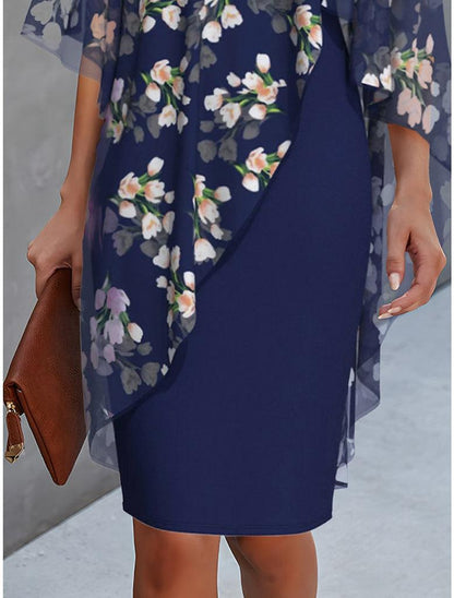 Tiana - Printed Elegant Dress