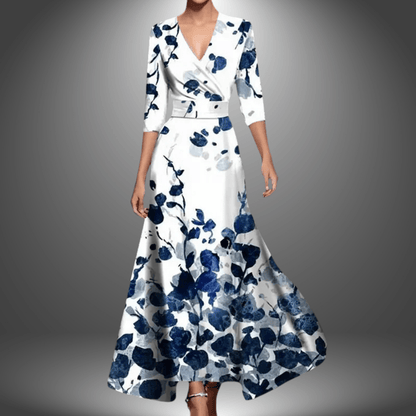 Saffie - Printed Wrap Dress - Alira - Boutique