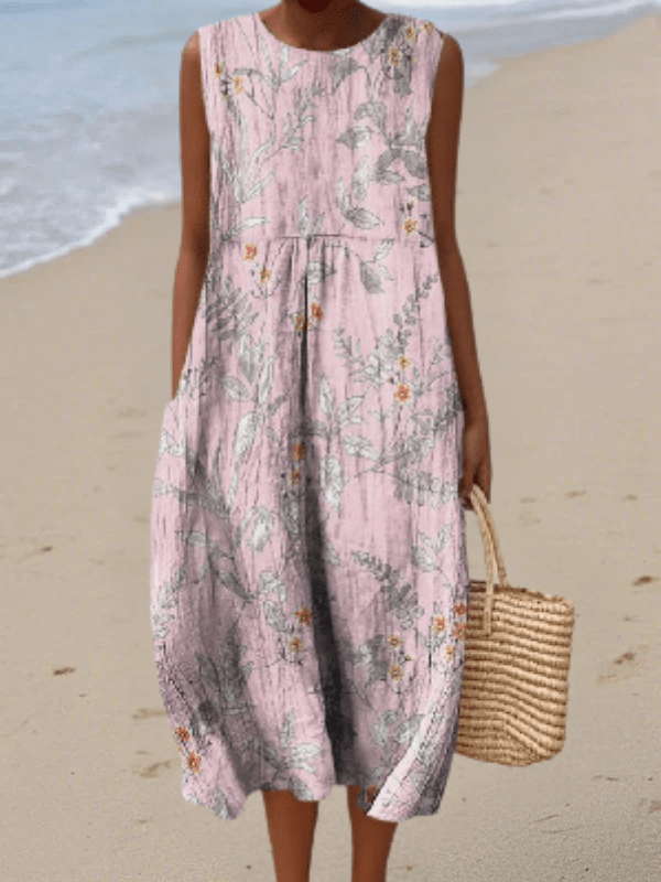 Sandra | Effortless Midi Dress - Alira - Boutique