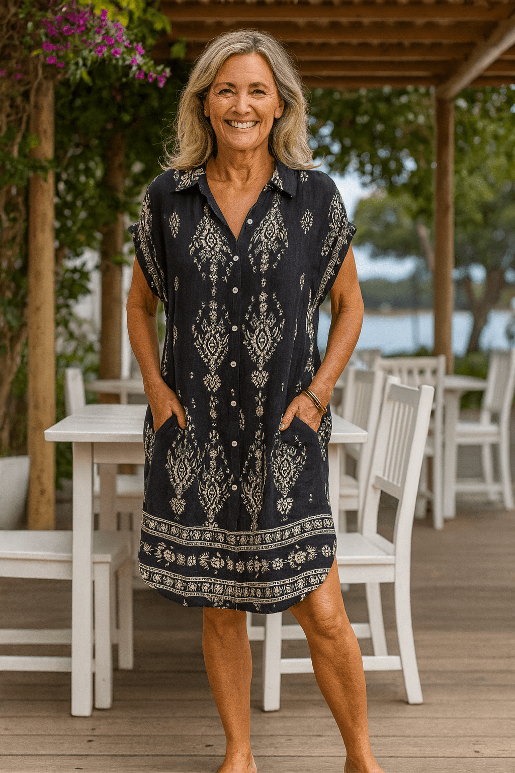 Seabreeze | Boho Dress ( Cotton-Linen ) - Alira - Boutique