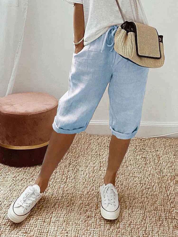 Selma | Cotton Comfort Shorts – Flattering fit. Effortless everyday style. - Alira - Boutique