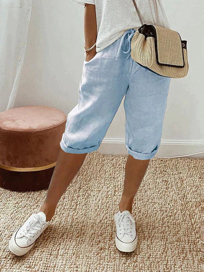Selma | Cotton Comfort Shorts – Flattering fit. Effortless everyday style. - Alira - Boutique