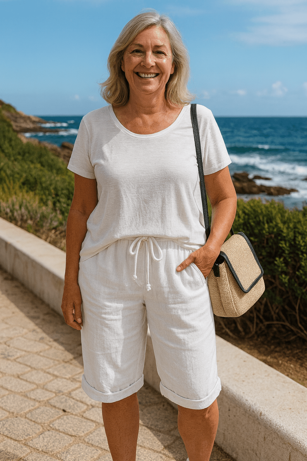 Selma | Cotton Comfort Shorts – Flattering fit. Effortless everyday style. - Alira - Boutique