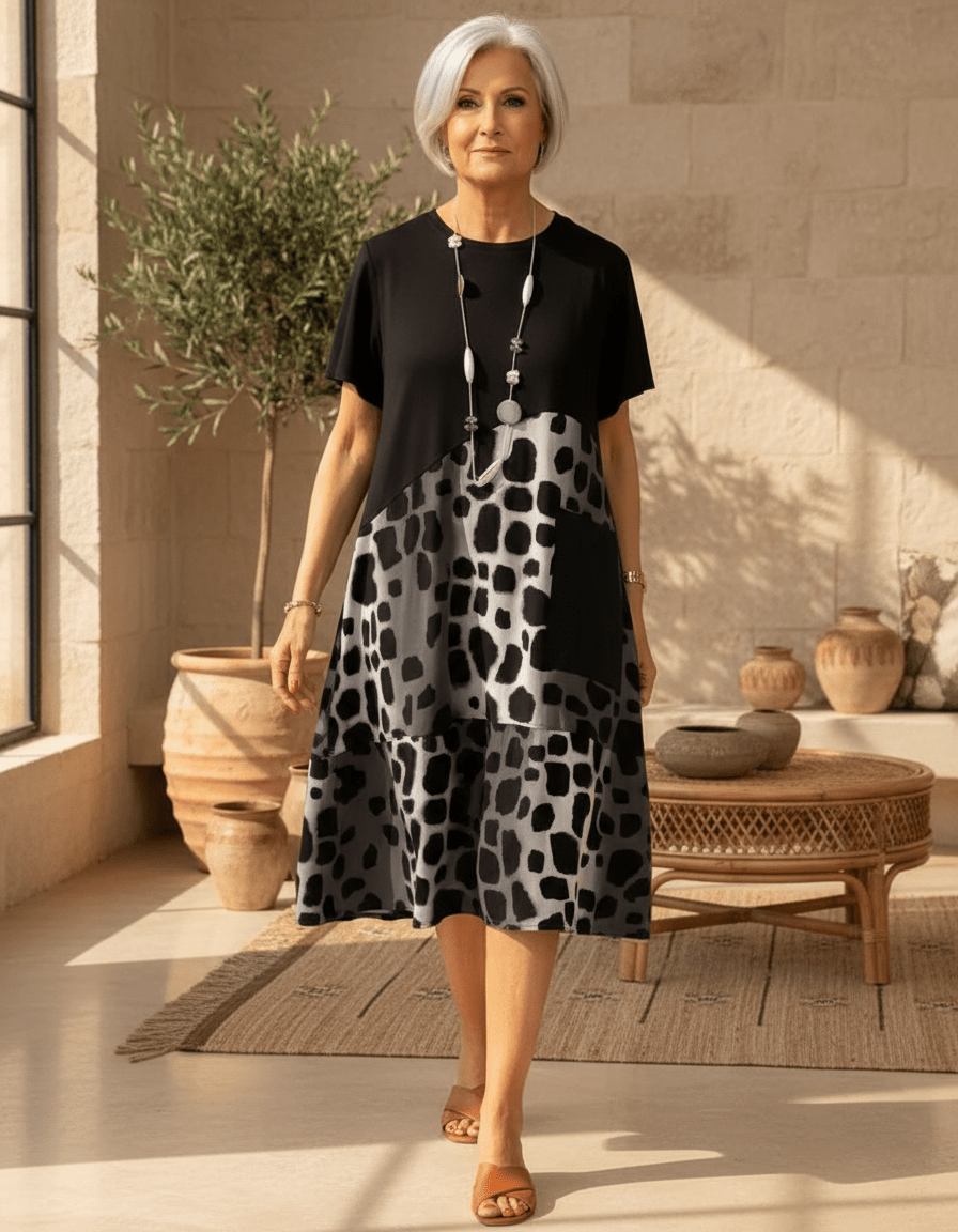 Sherlene - Leopard Print Dress - Alira - Boutique