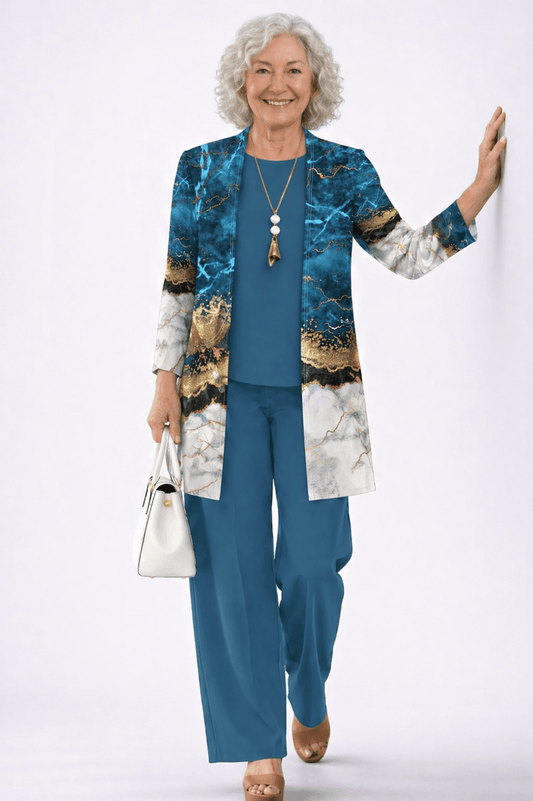 Sheryl - Classic Elegance Three-Piece Set - Alira - Boutique
