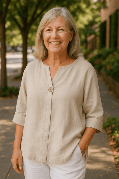 Simone | Blouse - Light. Flattering. Made for real women (S-5XL) - Alira - Boutique