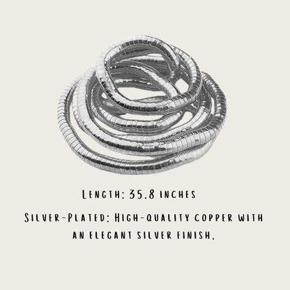 Tiffany | Flexible Loop Necklace