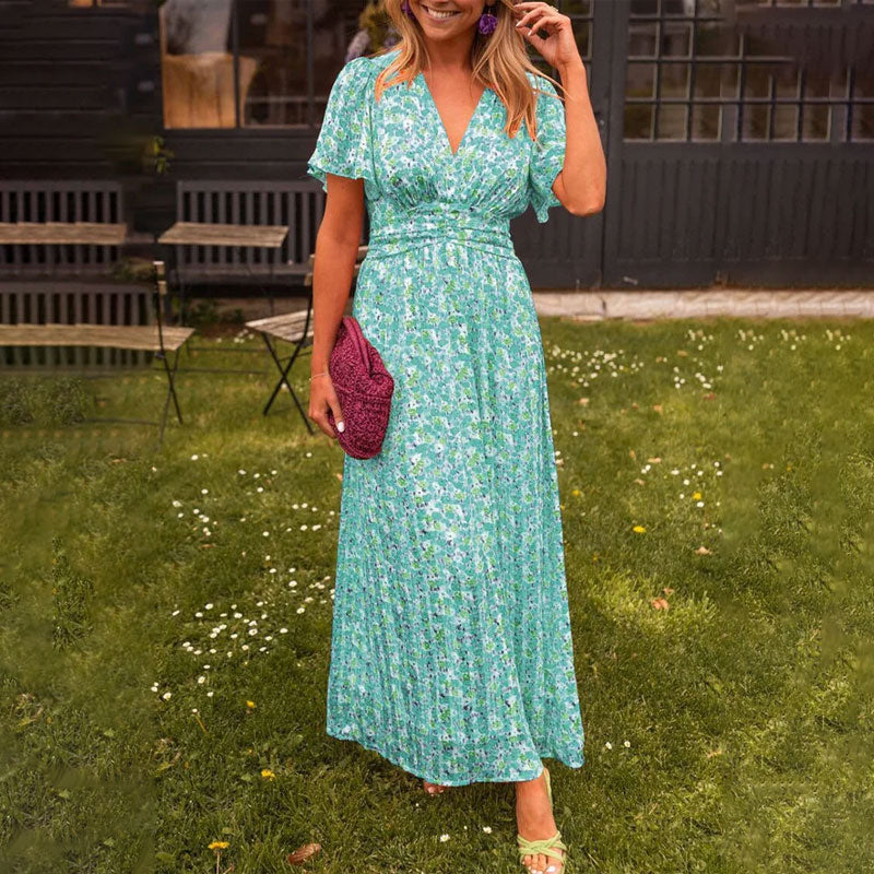 Lillian | Classic V-Neck Dress