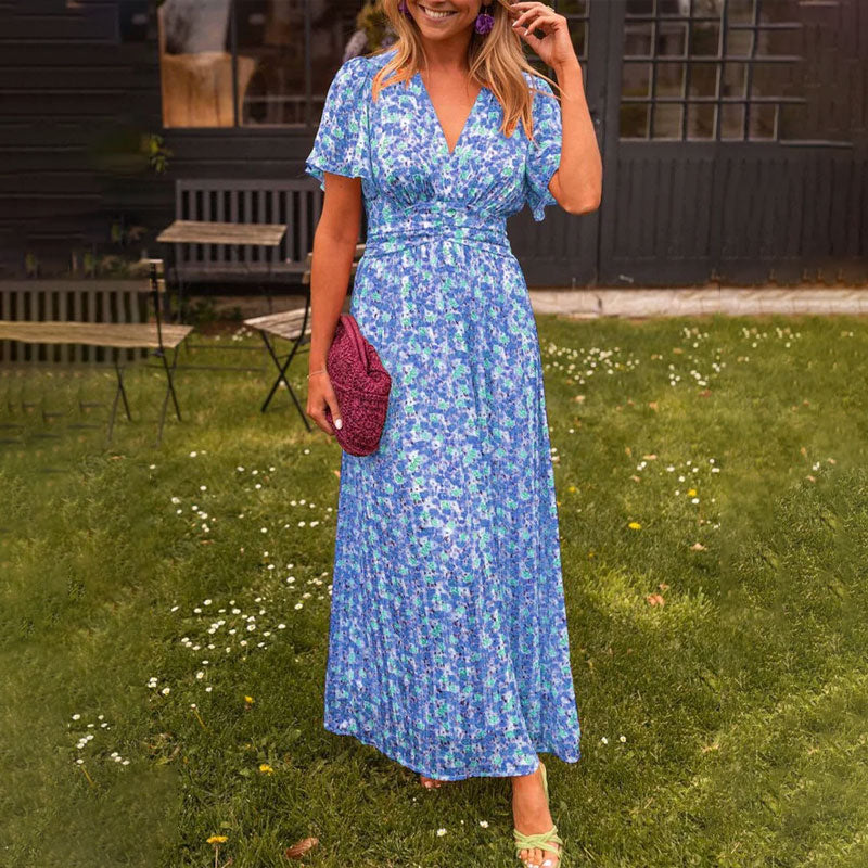 Lillian | Classic V-Neck Dress