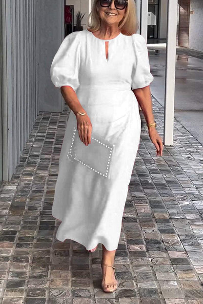 Natalia | Puff Timeless Dress
