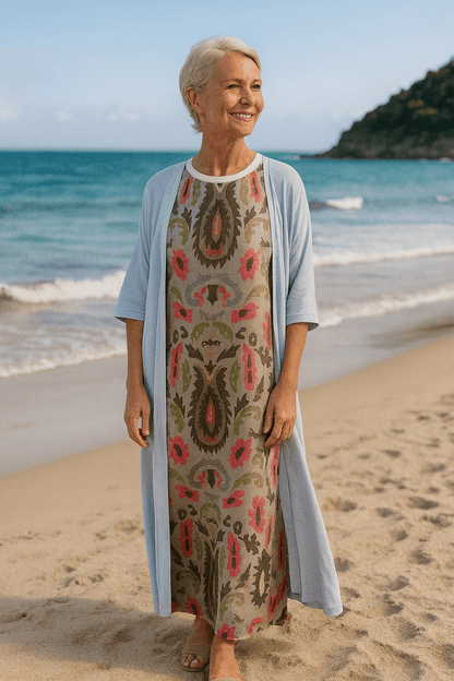 Taren | Flow Dress Ensemble – Where Comfort Meets Confidence - Alira - Boutique