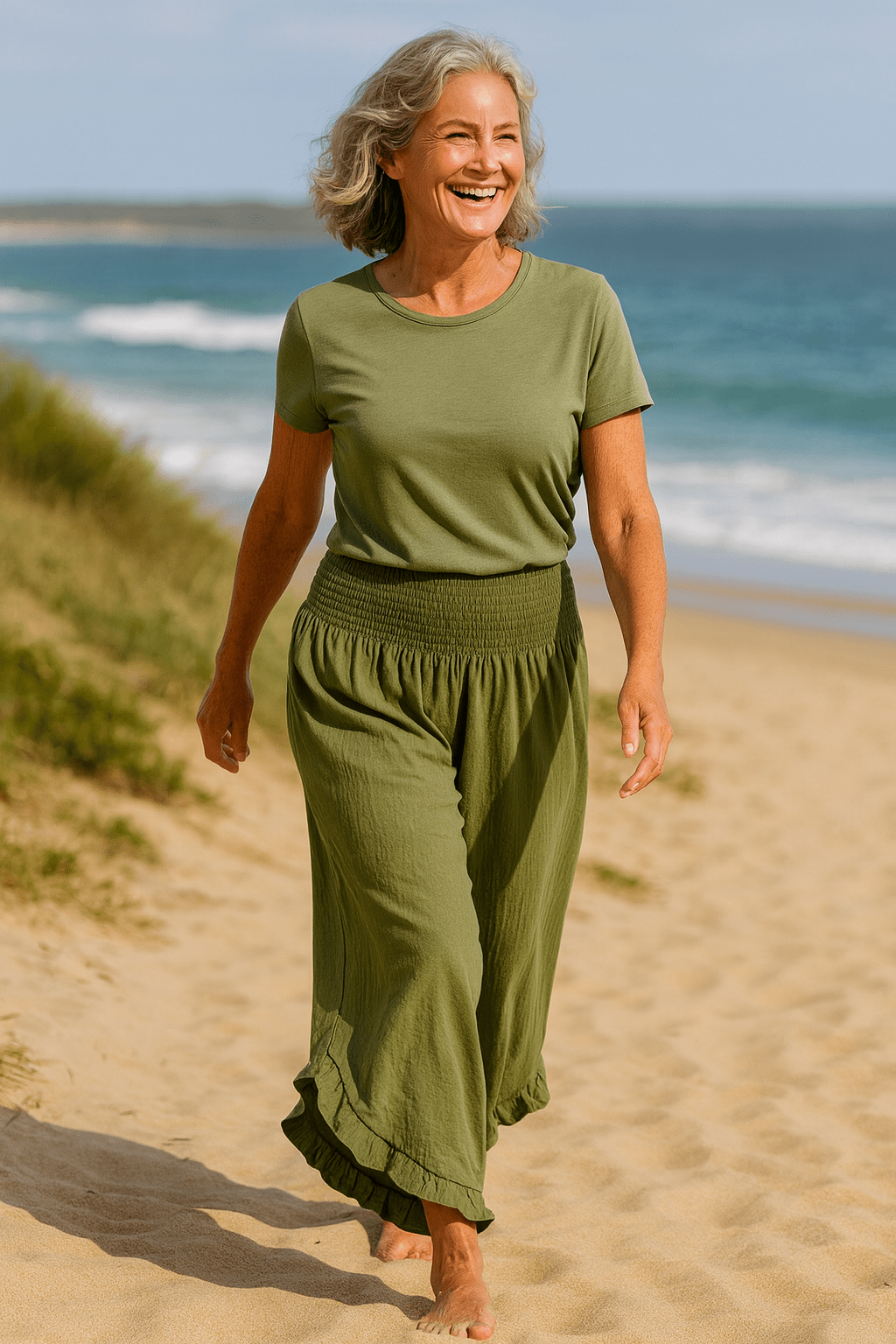Tavina | Cotton-Linen Ease Pants - Alira - Boutique