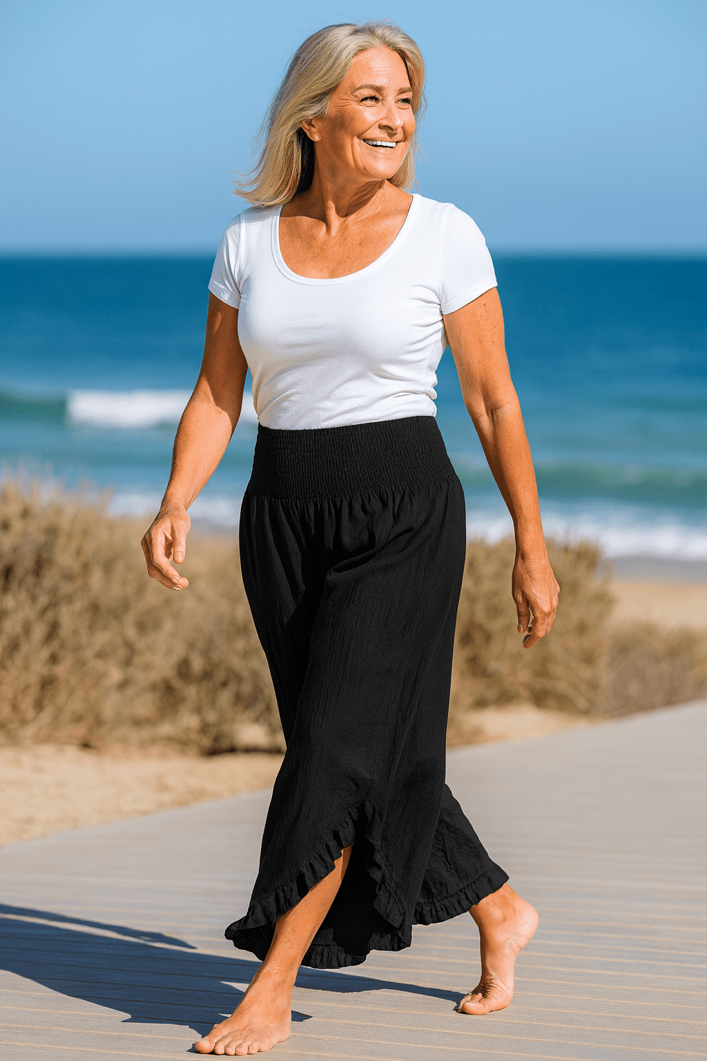 Tavina | Cotton-Linen Ease Pants - Alira - Boutique