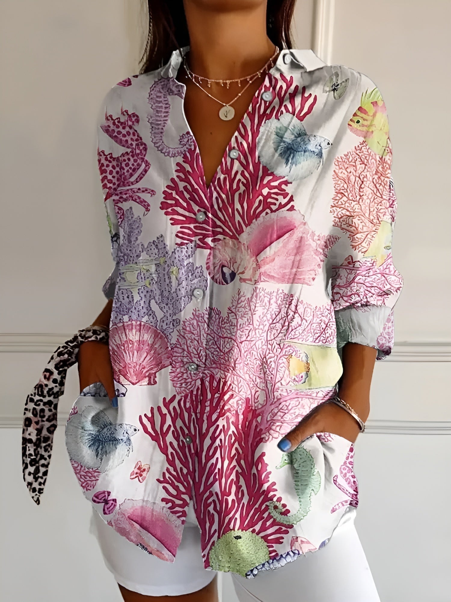 Pink Sea Life / 5XL