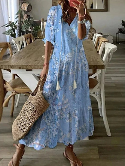 Cassie | Boho Tummy Coverage Dress