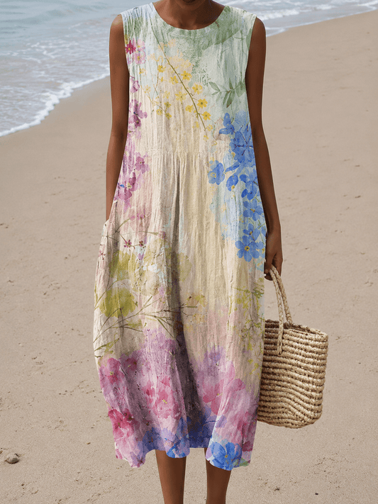 Vera™ Midi Floral Dress - Alira - Boutique