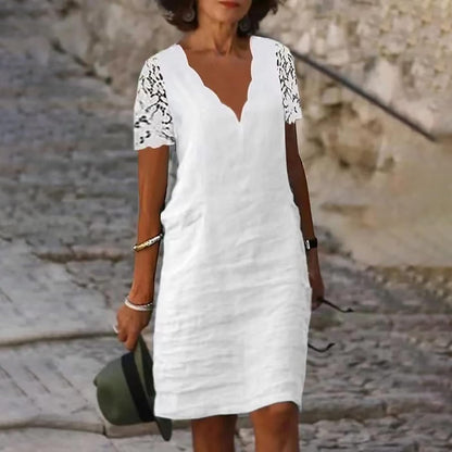 Vexa - Coastal Elegance Dress - Alira - Boutique