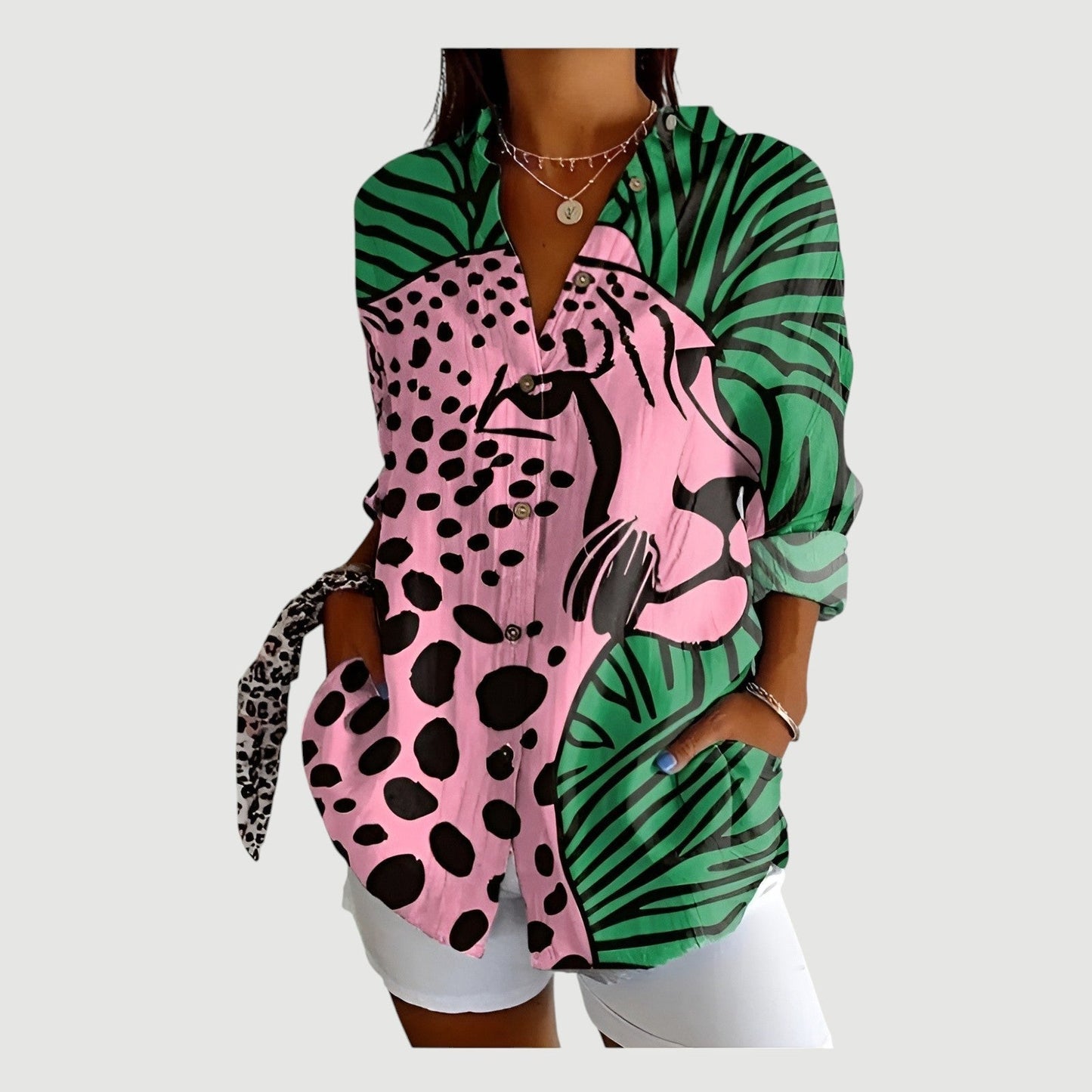 Vera | Artistic Bloom Blouse