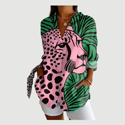 Vera | Artistic Bloom Blouse