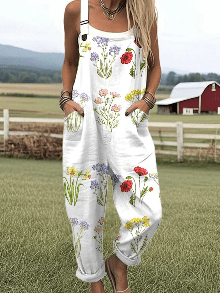 Wildflower Trail Jumpsuit - Alira - Boutique