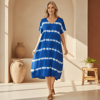 Wilma - Effortless Tie-Dye Dress - Alira - Boutique