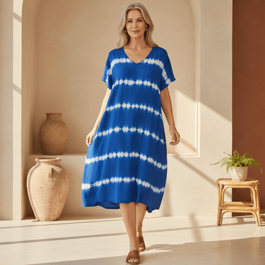Wilma - Effortless Tie-Dye Dress - Alira - Boutique