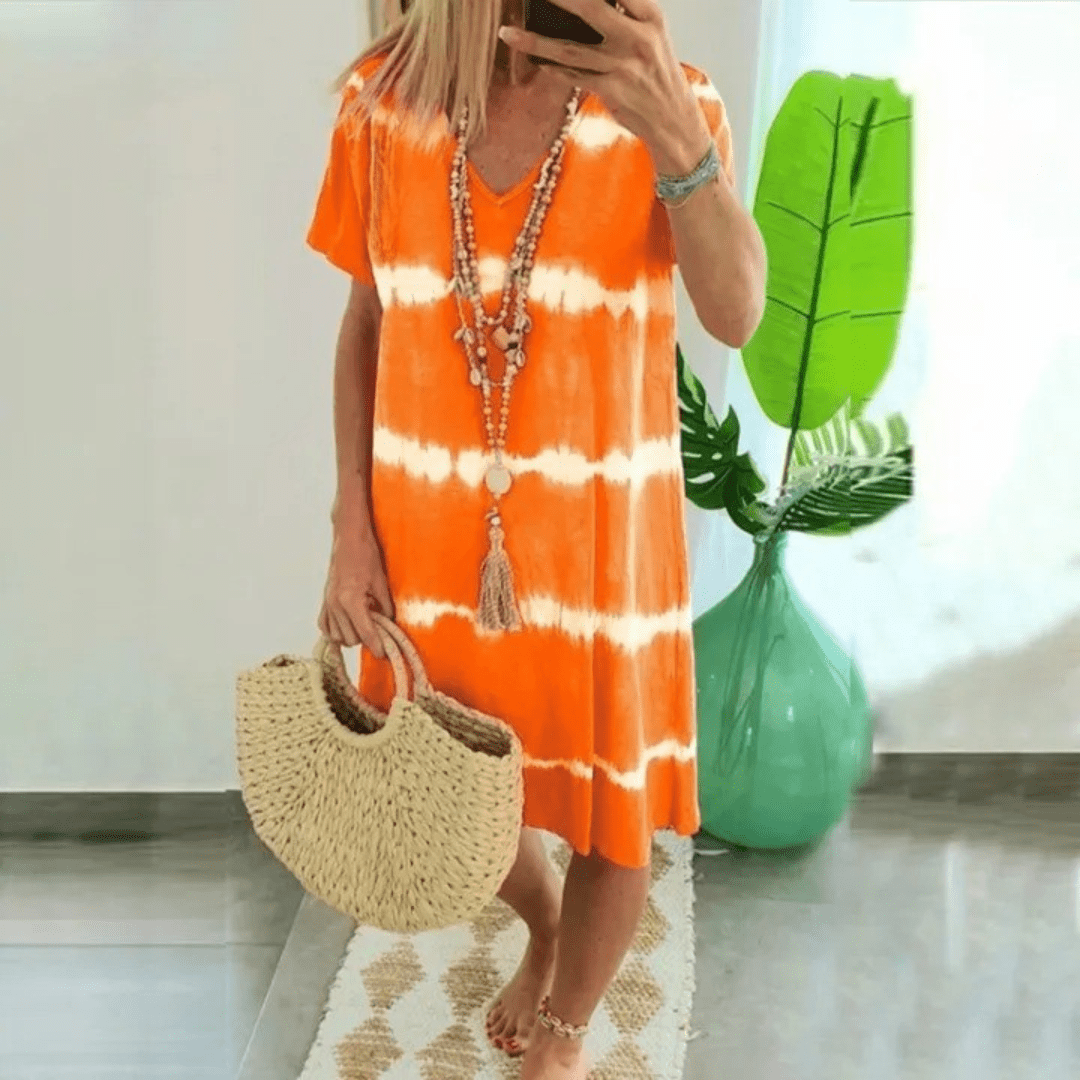 Wilma - Effortless Tie-Dye Dress - Alira - Boutique