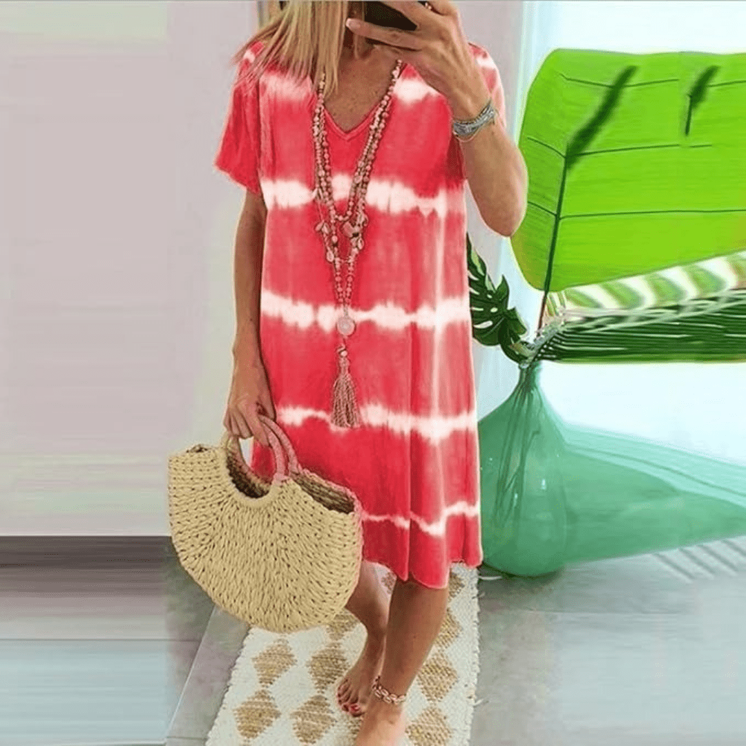 Wilma - Effortless Tie-Dye Dress - Alira - Boutique