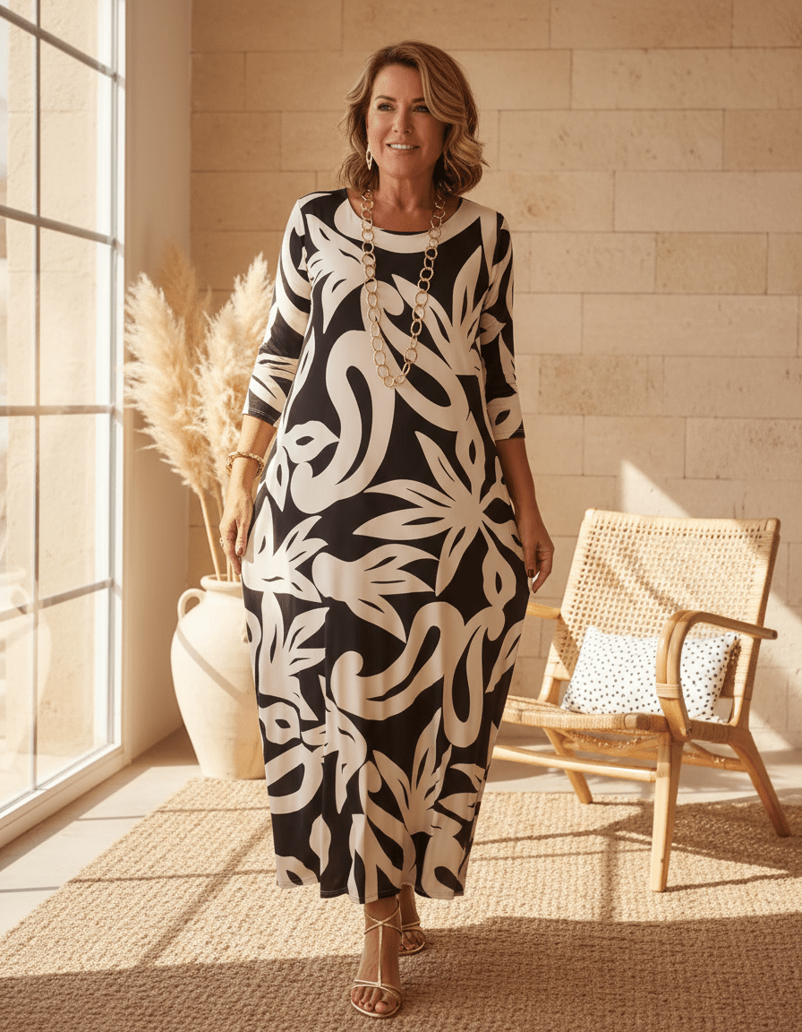 Ysabel - Abstract Muse Dress - Alira - Boutique