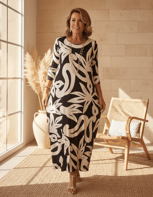 Ysabel - Abstract Muse Dress - Alira - Boutique
