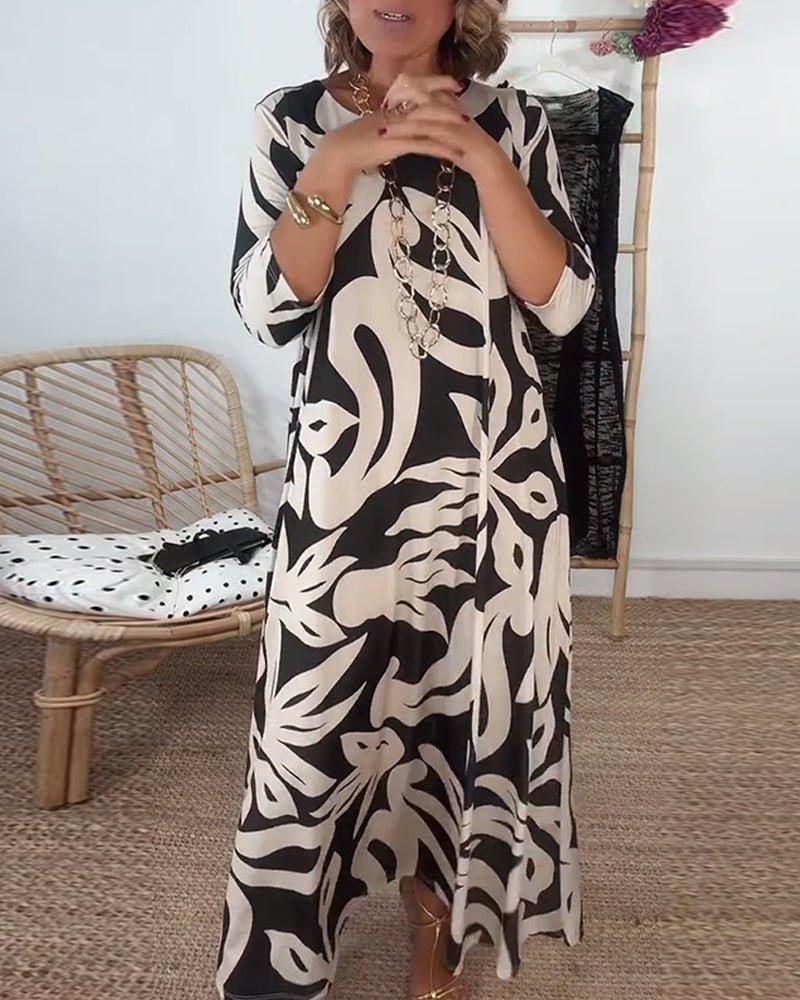 Ysabel - Abstract Muse Dress - Alira - Boutique