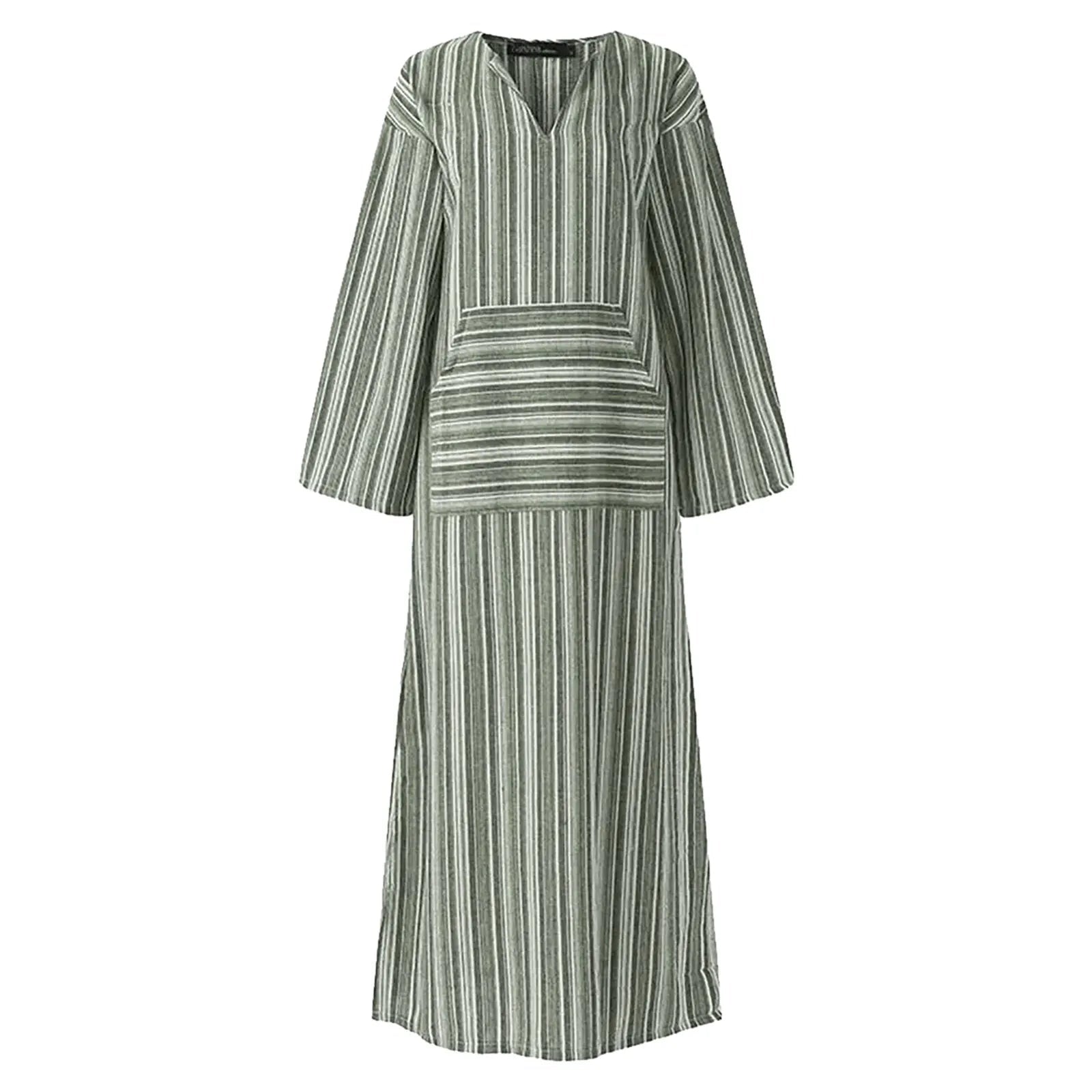 Yvonne - Striped Maxi Dress - Alira - Boutique