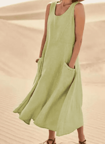 Zafrina - Elegant Dress with Pockets - Alira - Boutique