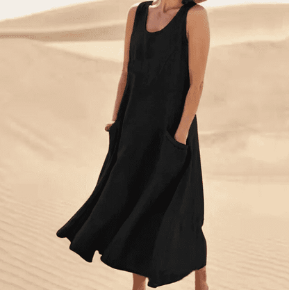 Zafrina - Elegant Dress with Pockets - Alira - Boutique