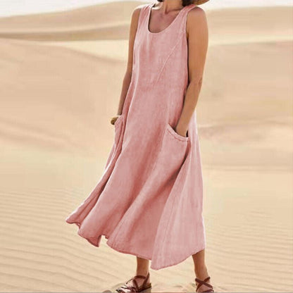 Zafrina - Elegant Dress with Pockets - Alira - Boutique