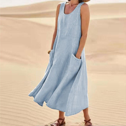 Zafrina - Elegant Dress with Pockets - Alira - Boutique